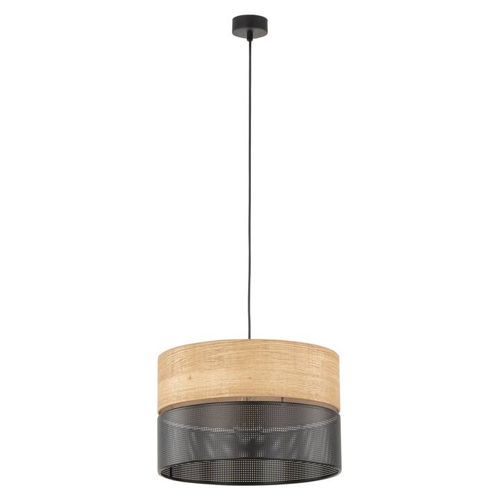 Závesné svietidlo NICOL čierna/béžová, priemer 38 cm 1