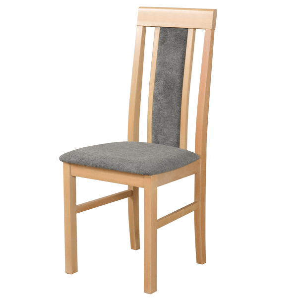 Jedálenská stolička NILA 2 NEW dub grandson/tmavosivá 1