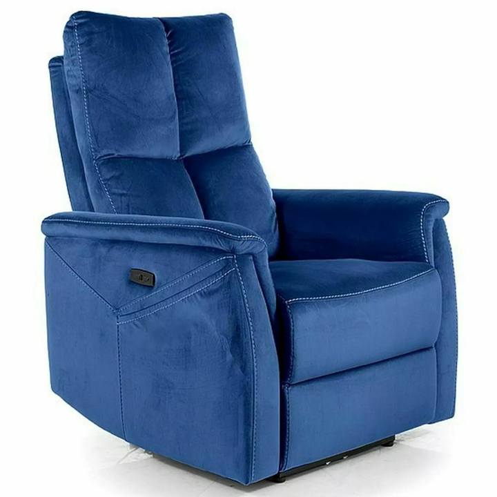 Relaxačné kreslo NIPTEN modrá 1