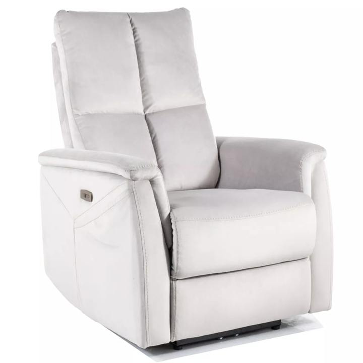 Relaxačné kreslo NIPTEN svetlosivá 1