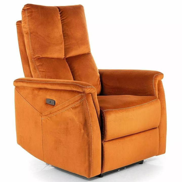 Relaxačné kreslo NIPTEN oranžová 1