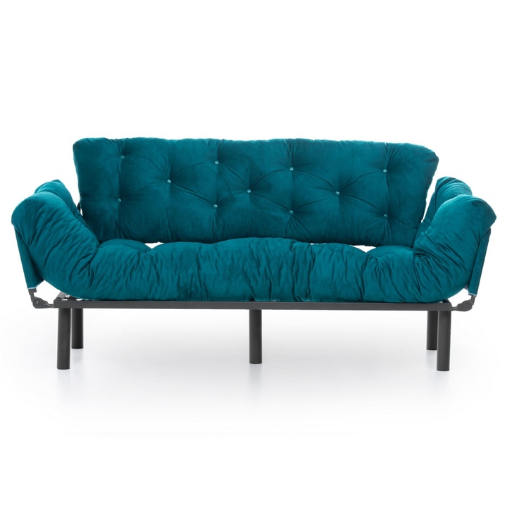 Pohovka NITTA 3 petrolejová 1