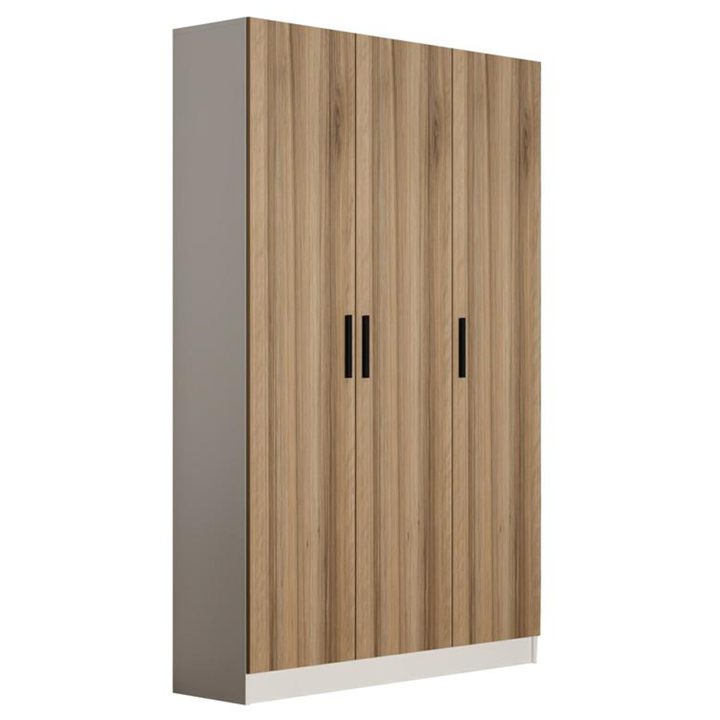 Predsieňová skriňa NOAH 2 biela/orech 1