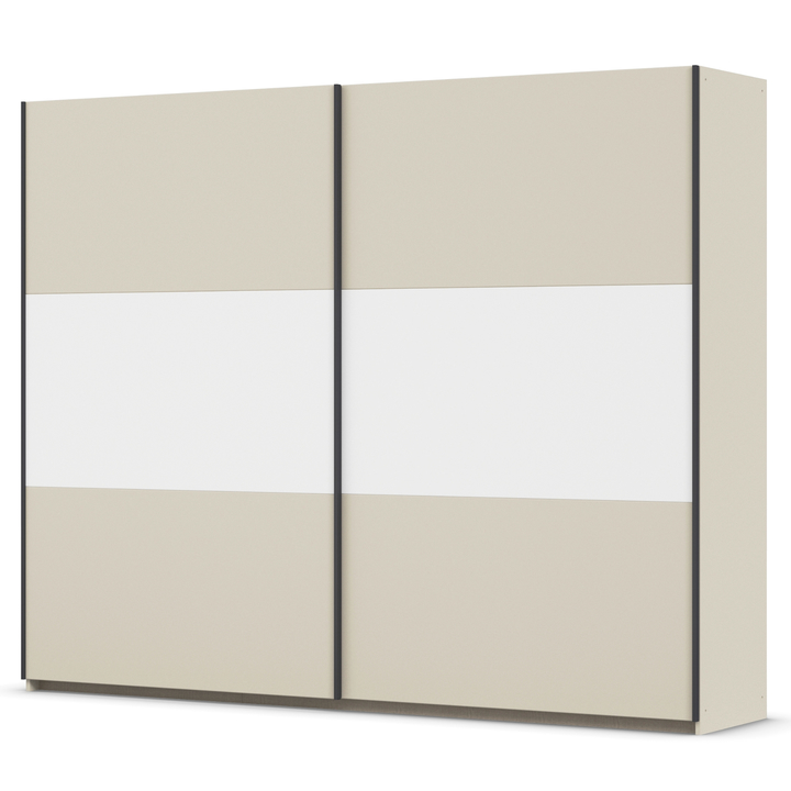 Šatníková skriňa NOE II šampanské/alpská biela 1