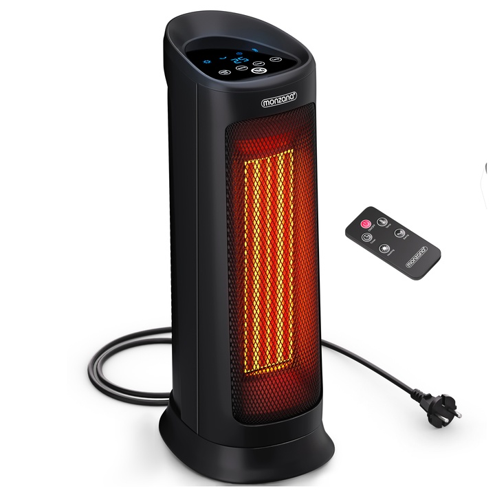 Ohrievač/ventilátor NOISE čierna 1