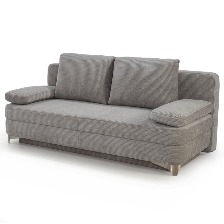 Pohovka NOLEN svetlosivá 1