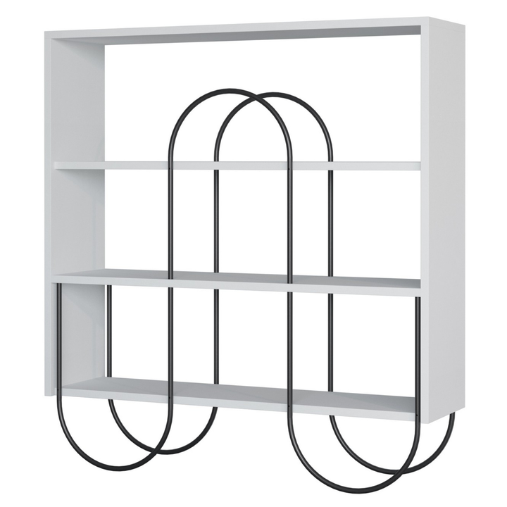 Regál NORDFOLK biela 1