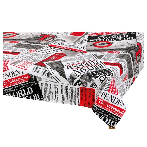 Obrus NOVINY viacfarebná, 120x140 cm 1