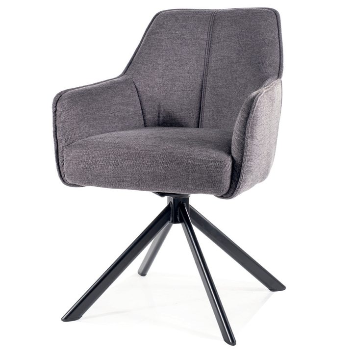 Jedálenská stolička NUTTA sivá 1