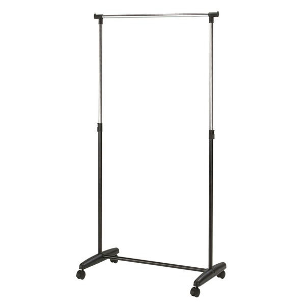 Pojazdný stojan NUVO čierna/chróm 1