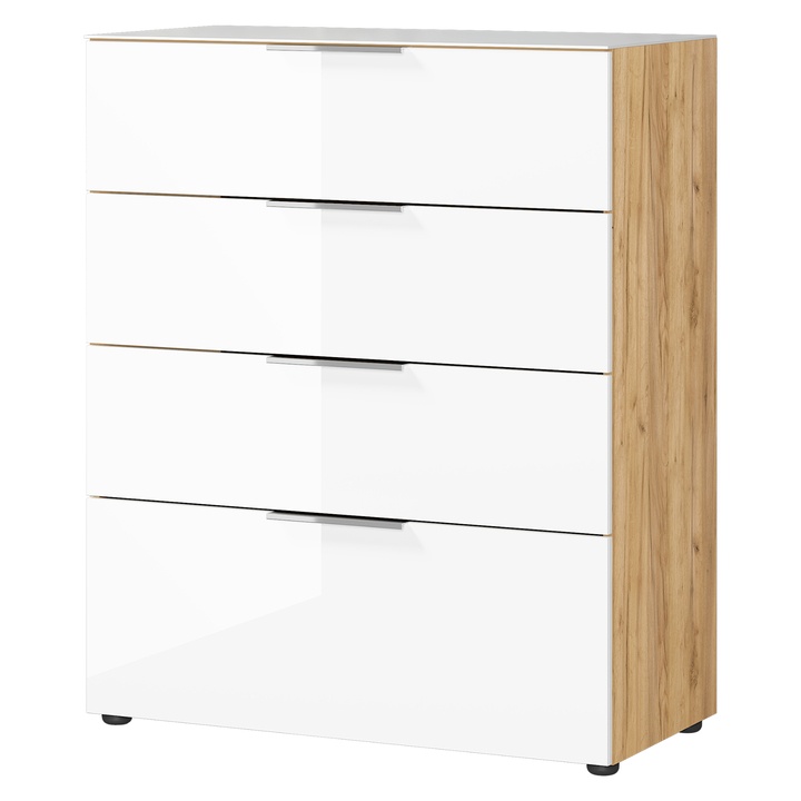 Komoda OAKLAND 3695 dub/biela 1