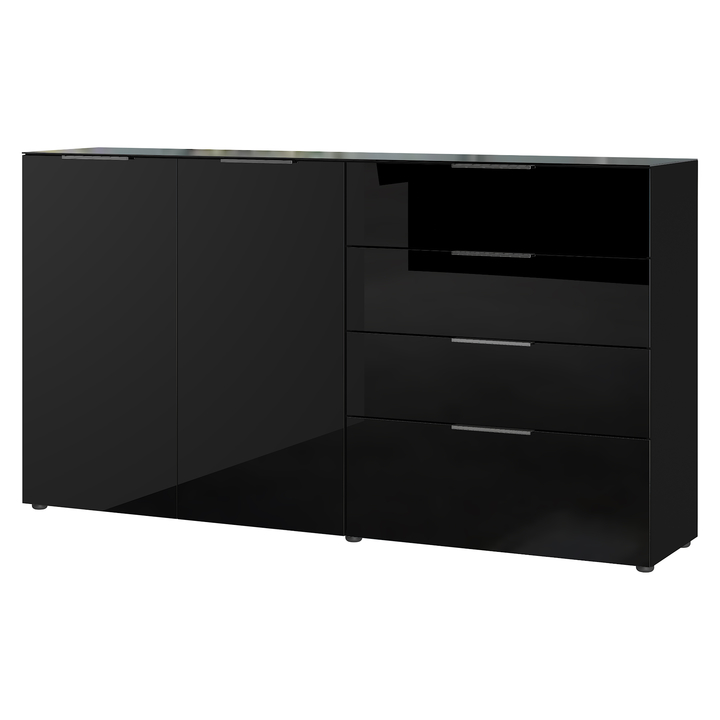 Komoda OAKLAND 3698 čierna 1