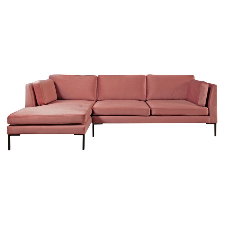 Sedacia súprava OCEAN II ľavá, ružová 1