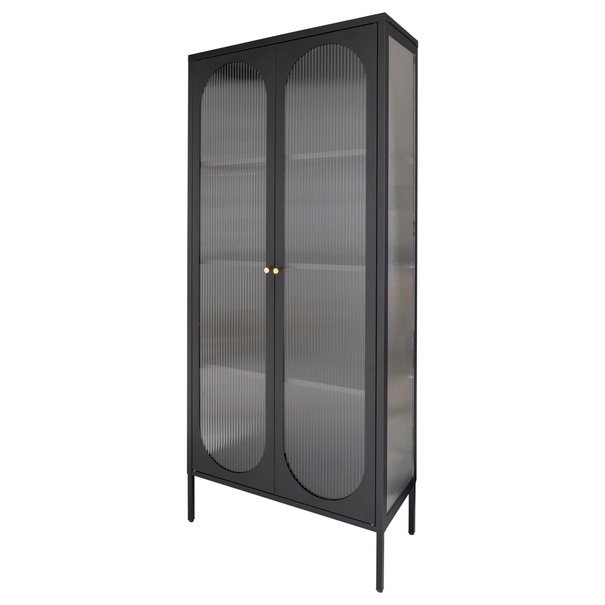 Vitrína ODILOADI čierna 1