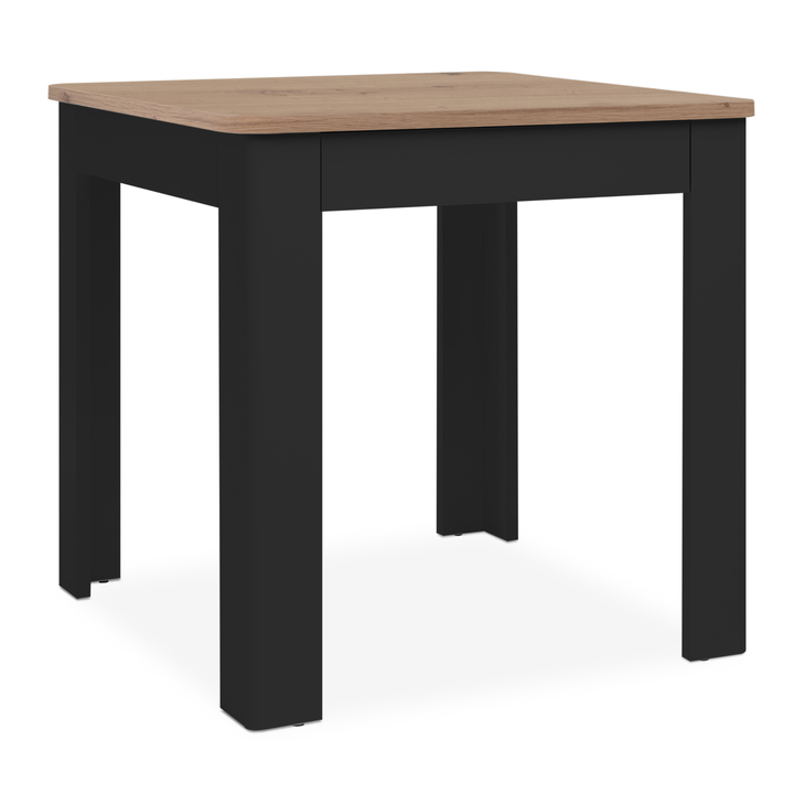 Jedálenský stôl ODOSA čierna/dub artisan 1