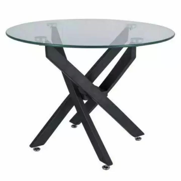 Konferenčný stolík OGAS 3 priesvitná/čierna 1