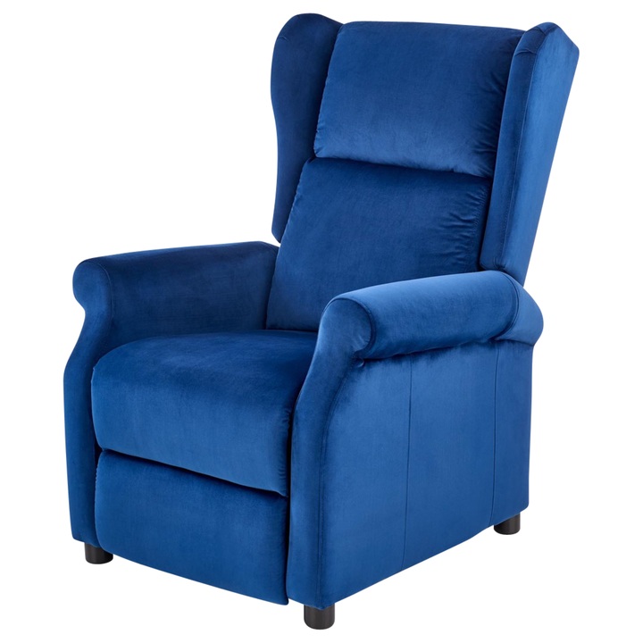 Kreslo OGESTAN 2 tmavomodrá 1