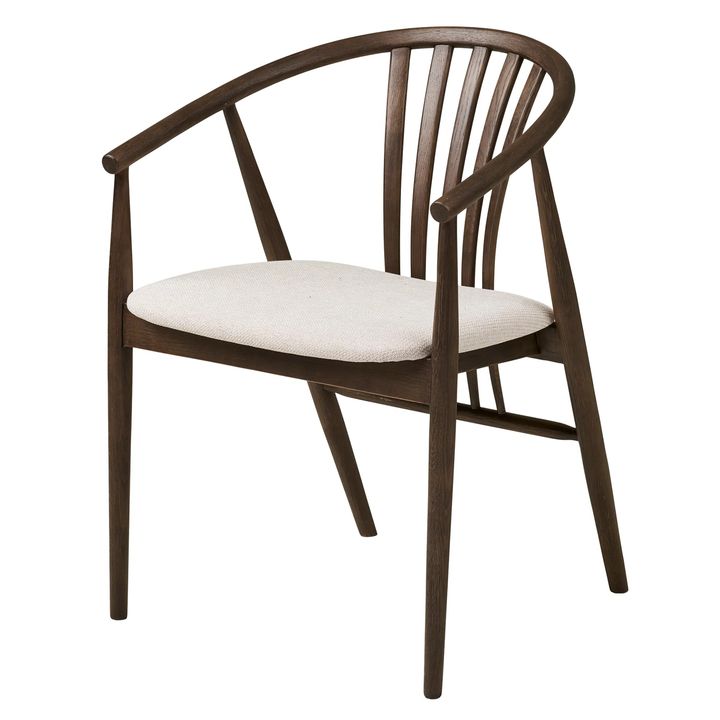 Jedálenská stolička OGESTAN tmavohnedá 1