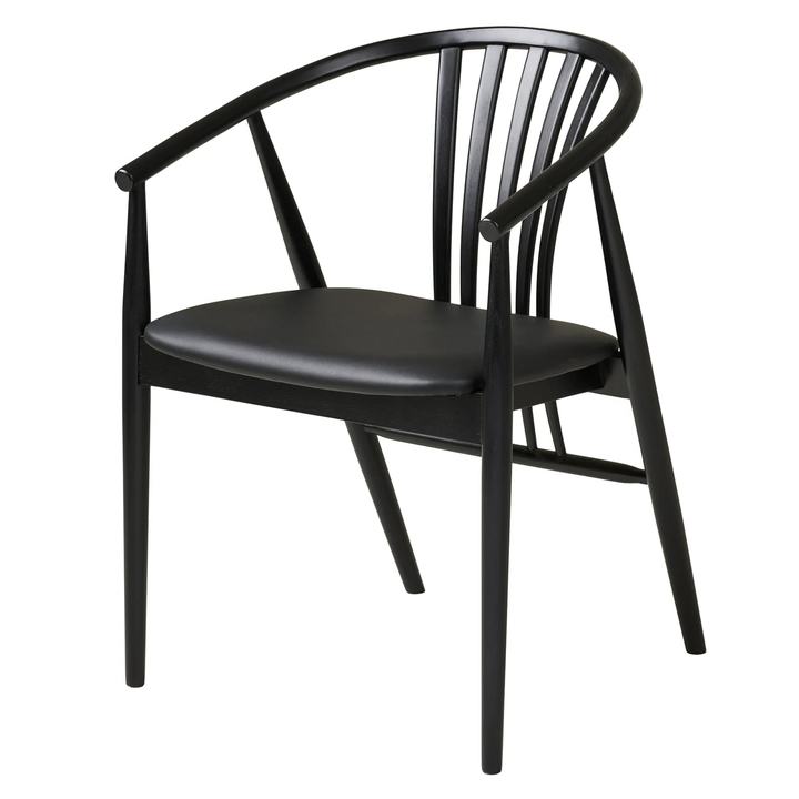 Jedálenská stolička OGESTAN čierna 1