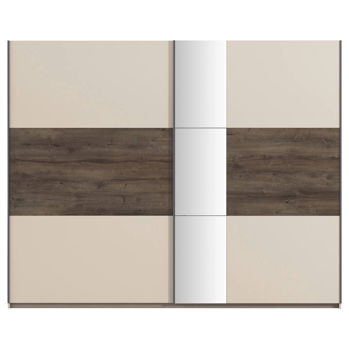 Šatníková skriňa OJSA IV šampanské/dub atlantic tmavý 1