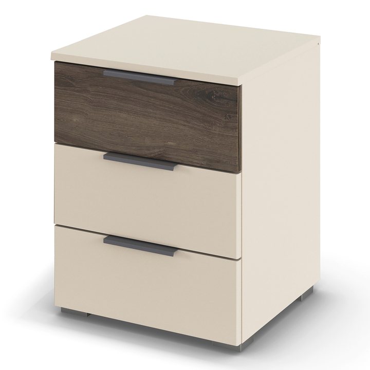 Nočný stolík OJSA šampanské/dub atlantic tmavý 1