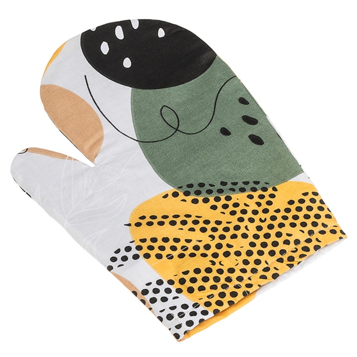 Kuchynská rukavica OKRUHLIAKY béžová 1