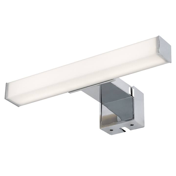 Kúpeľňové nástenné LED svietidlo OLIRO strieborná, šírka 20 cm 1