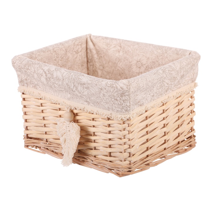 Košík s látkou OLIVIER I šírka 27 cm 1