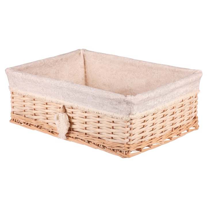 Košík s látkou OLIVIER II šírka 52 cm 1