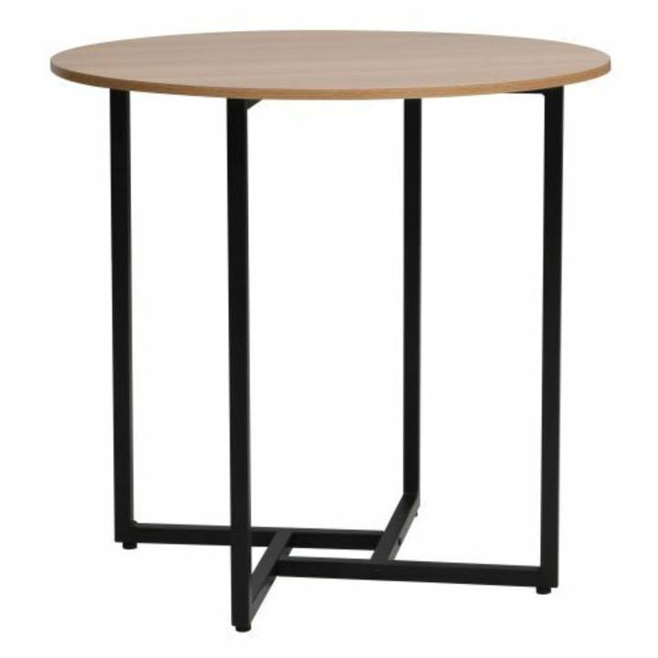 Jedálenský stôl OLTU 2 dub/čierna 1