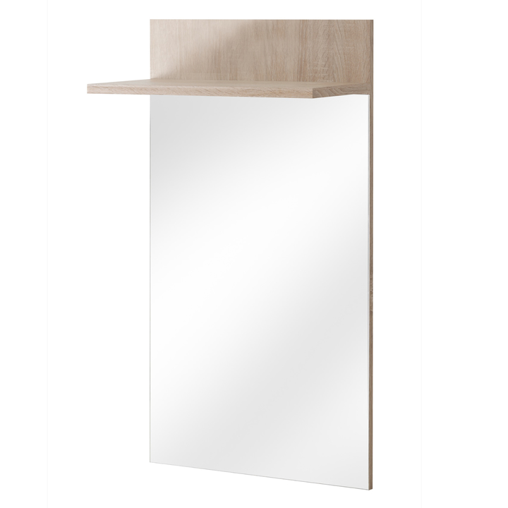 Zrkadlo s policou OMARU dub sonoma 1