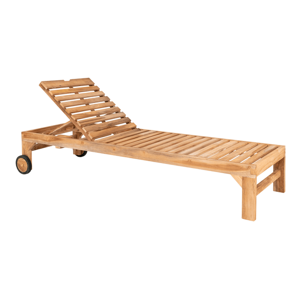 Záhradné ležadlo ONDURRO teak 1