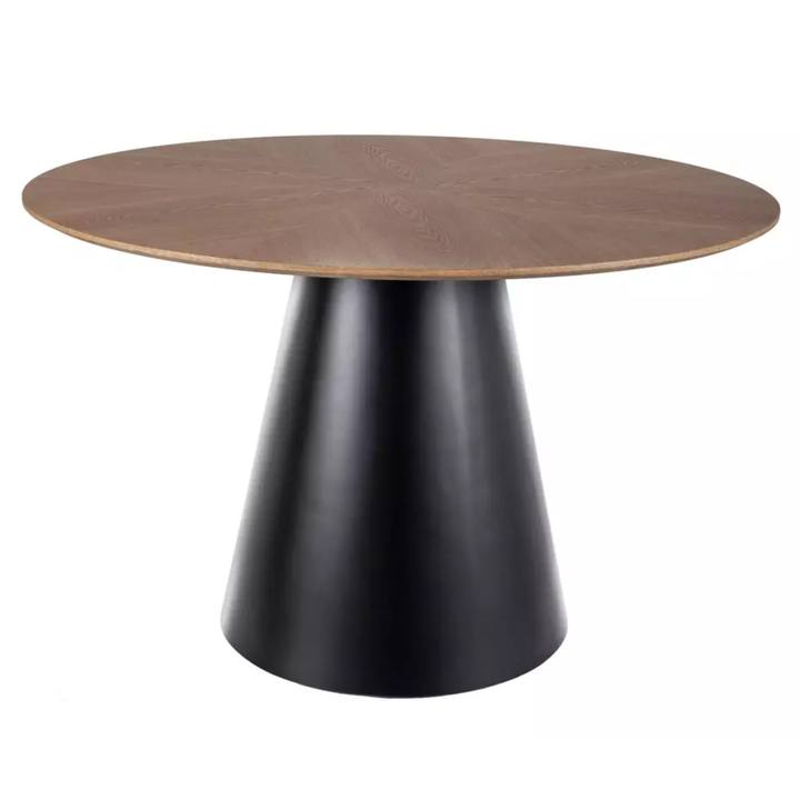 Jedálenský stôl ONGIL dub/čierna, šírka 120 cm 1