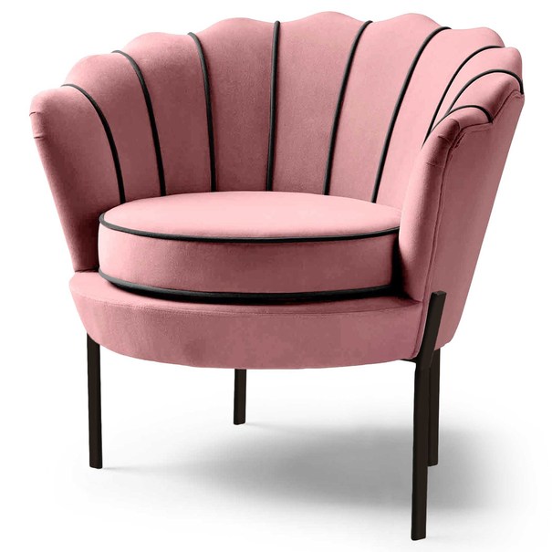 Kreslo ONGILU ružová 1
