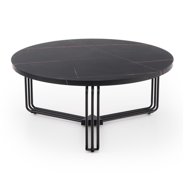 Konferenčný stolík ONTACO čierny mramor 1