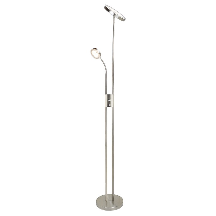 Stojacia LED lampa OPHUS nikel 1