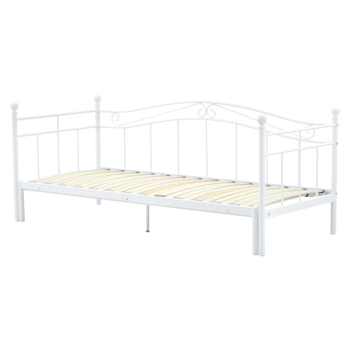 Posteľ s výsuvným lôžkom ORAZO biela, 90x200 cm 1