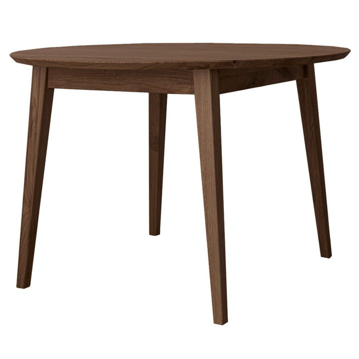 Jedálenský stôl ORB tabáková hnedá, 110 cm 1