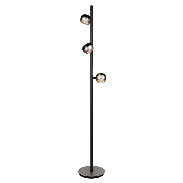 Stojacia lampa ORBIT čierna 1