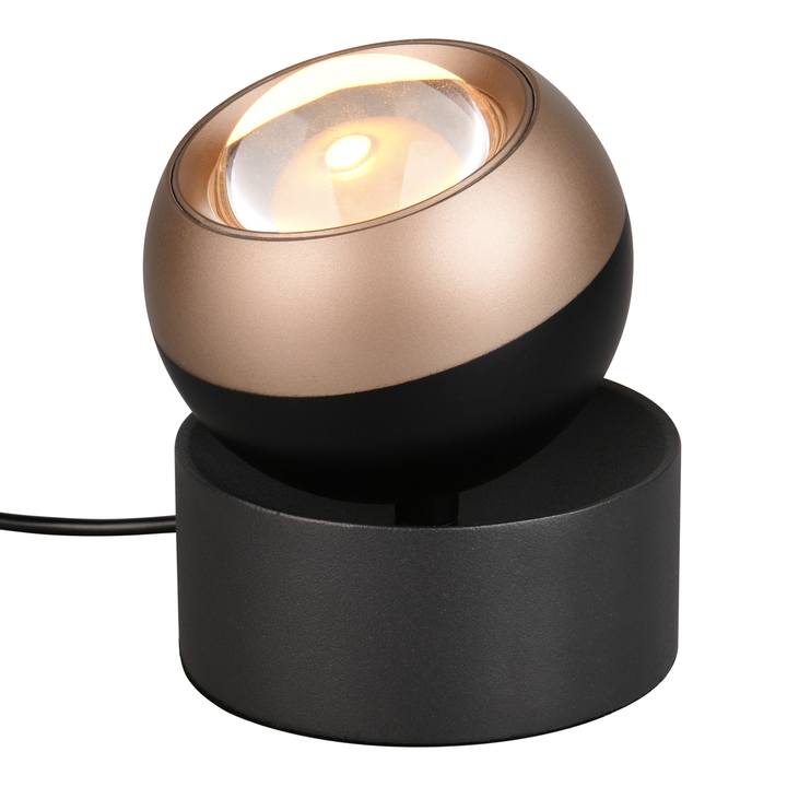 Stolná lampa ORBIT kávová 1