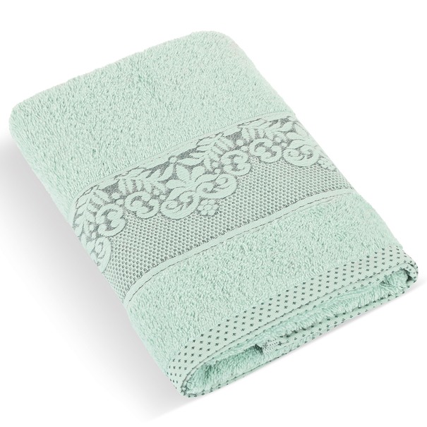 Osuška ORCHIDEA zelená, 70x140 cm 1