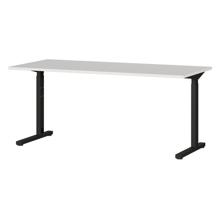 Písací stôl ORFI svetlosivá/čierna, šírka 160 cm 1