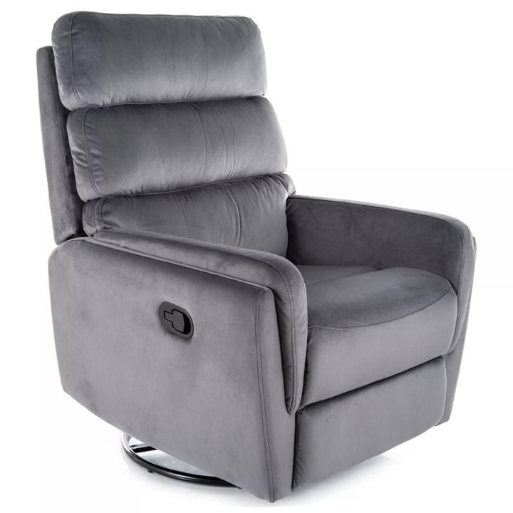 Relaxačné kreslo ORGU 2 sivá 1