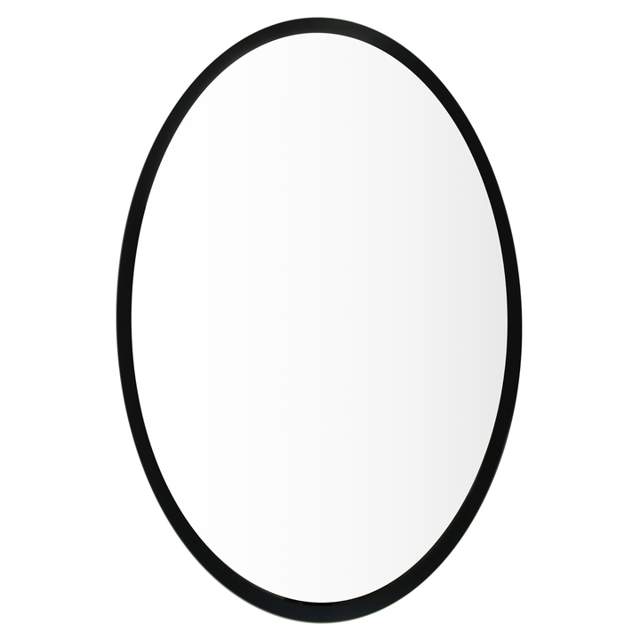 Zrkadlo OVAL čierna 1