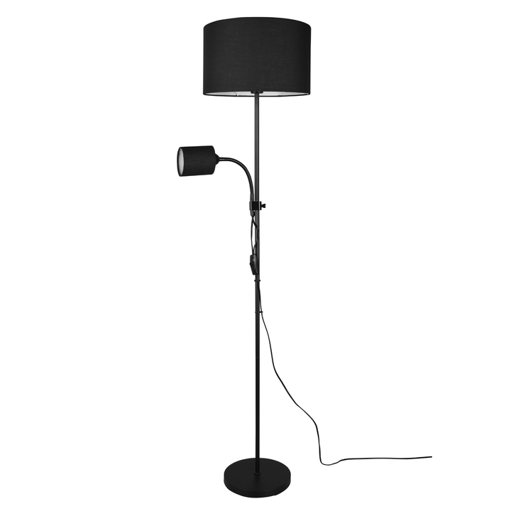Stojacia lampa OWEN čierna 1