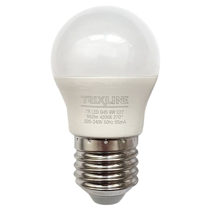 LED žiarovka P1368 E27, 6W, neutrálna biela 1