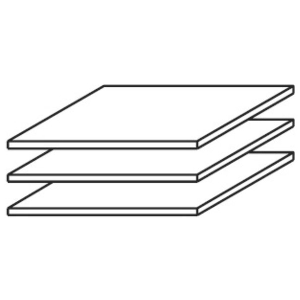 Vkladacie police PACK´S 3 ks 1