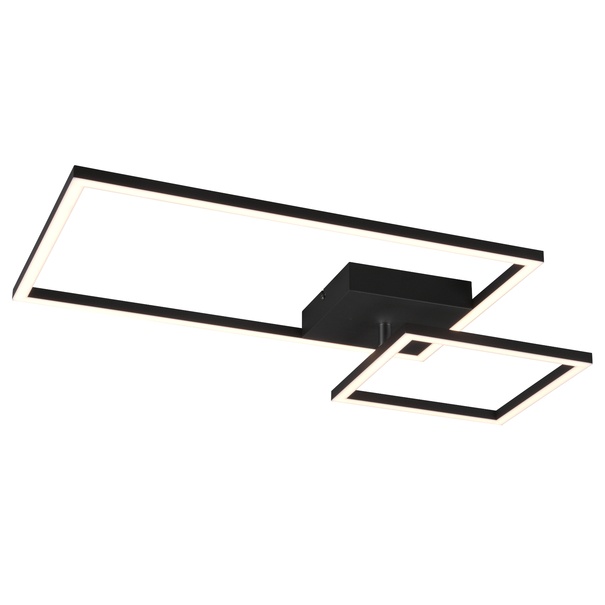 Stropné LED svietidlo PADELLA čierna 1