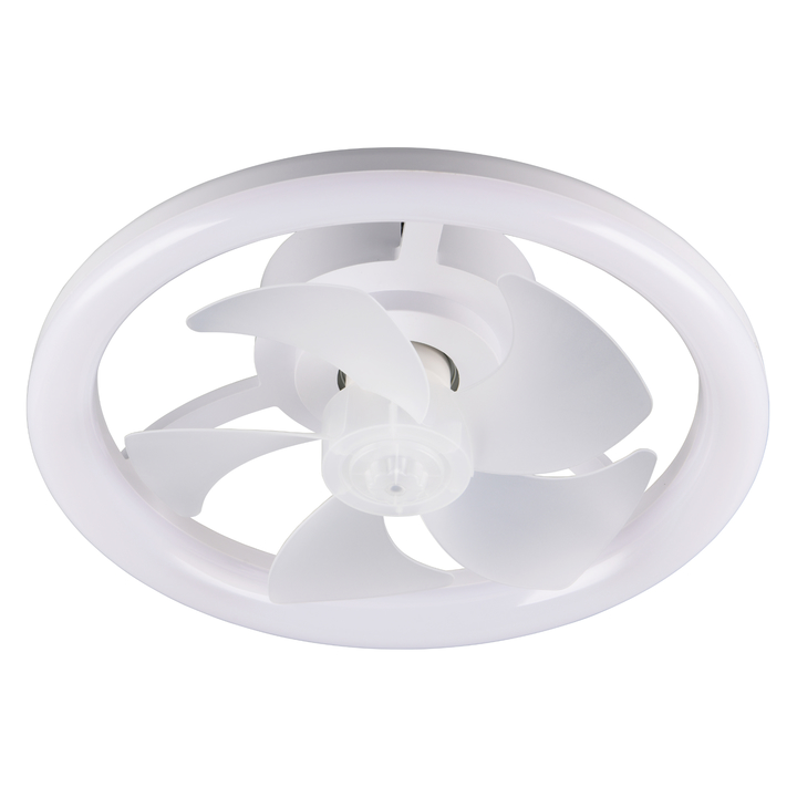 Stropné LED svietidlo s ventilátorom PAJALA biela 1