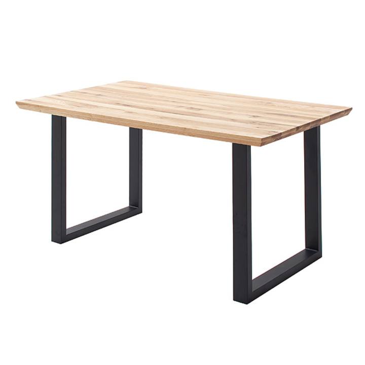Jedálenský stôl PALAIS dub/čierna, šírka dosky 140 cm 1